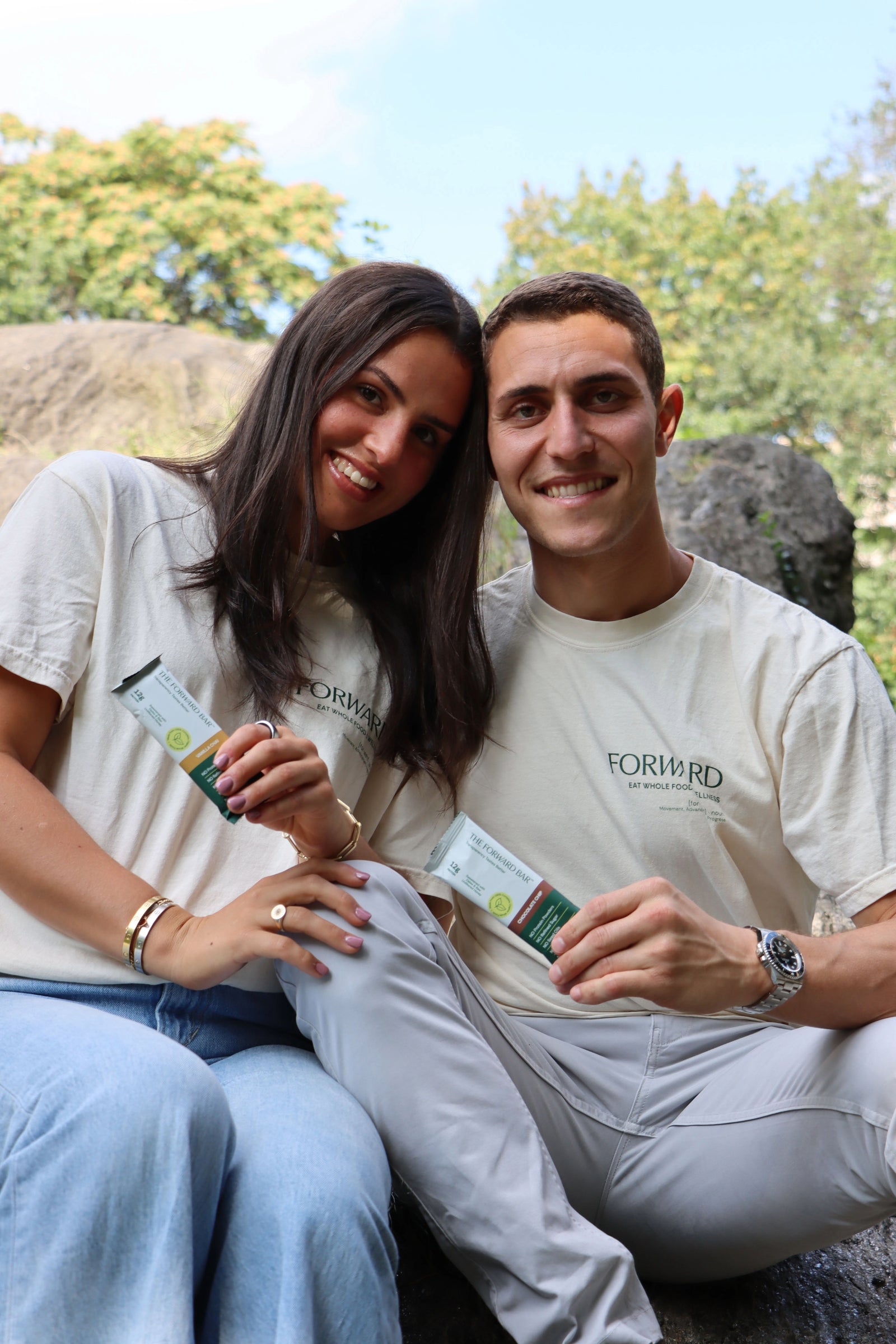 Emily and Joe, co-founders of The Forward Bar