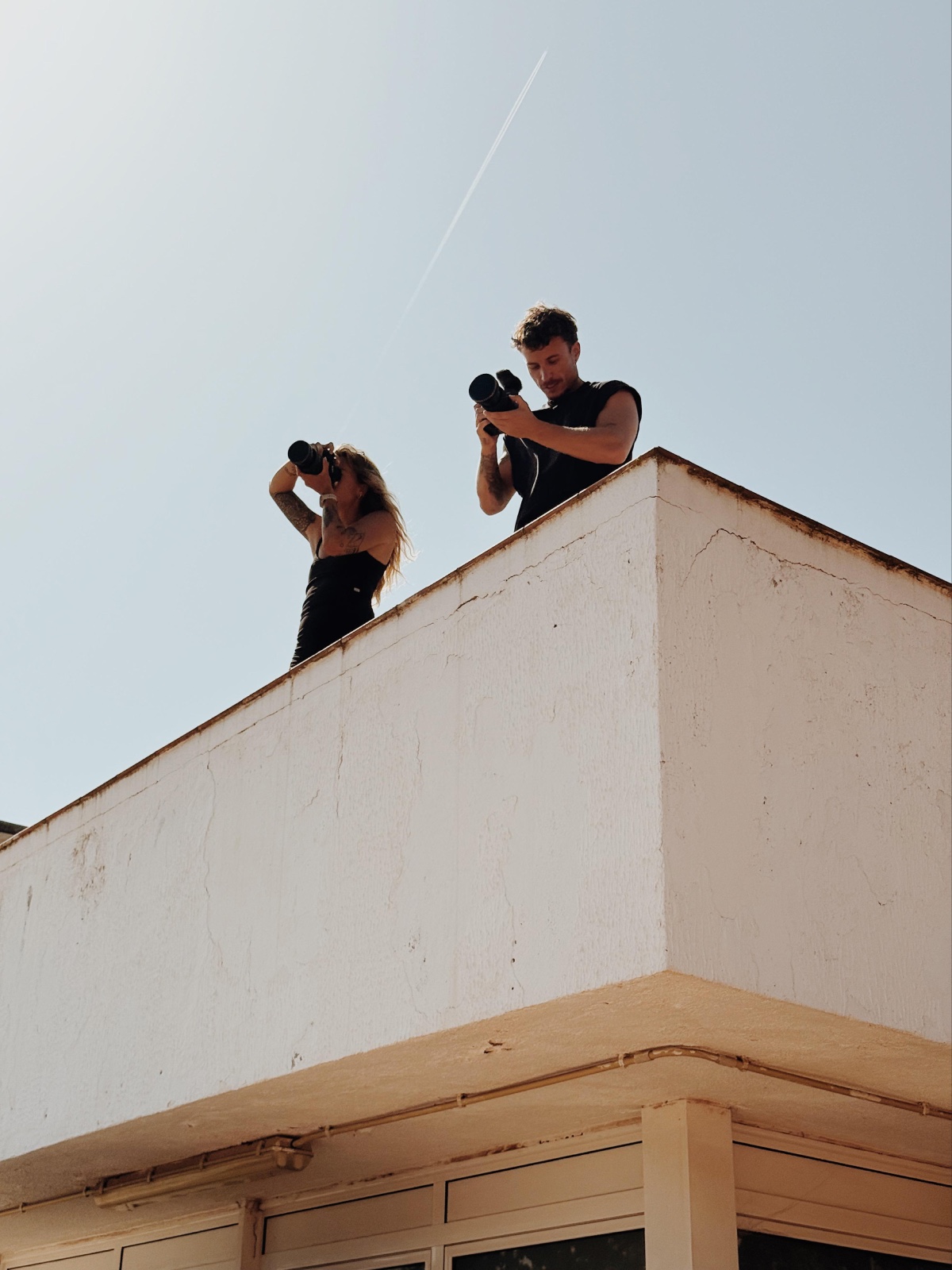 Behind the scenes at the Ra Optics and Andrey Rublev shoot in Madrid, photograph 1